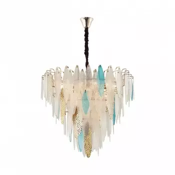 Подвесная люстра каскадная Arte Milano 8763B.D800.H750.E14.19 G