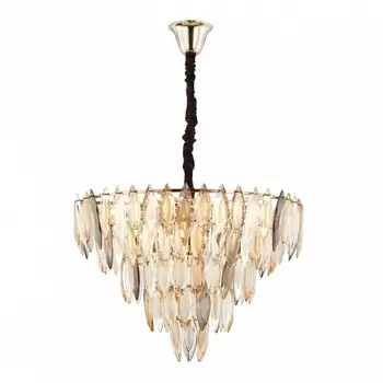 Подвесная люстра каскадная Arte Milano 99486.D750.H500.E14.18 G