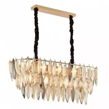 Подвесная люстра каскадная Arte Milano 99486.W900.L350.H380.E14.12 G