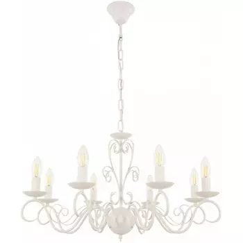 Подвесная люстра Arte Milano AM341369 341369/8 WT подсвечник