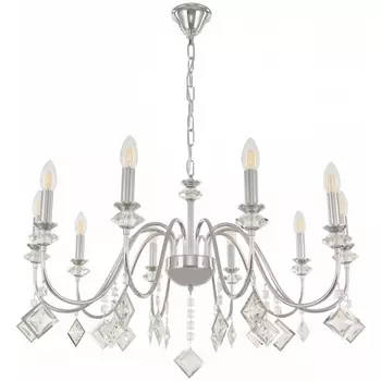 Подвесная люстра Arte Milano AM342101 342101/10 CR подсвечник с подвесками