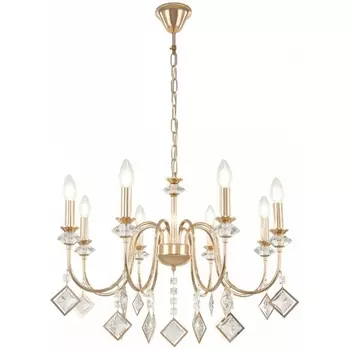 Подвесная люстра Arte Milano AM342101 342101/8 FGD подсвечник с подвесками