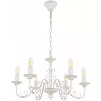 Подвесная люстра Arte Milano AM342620 342620/6 WT+SL подсвечник