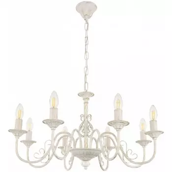 Подвесная люстра Arte Milano AM342620 342620/8 WT+G подсвечник