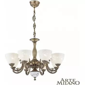 Подвесная люстра Arte Milano AM343659 343659/8 AB