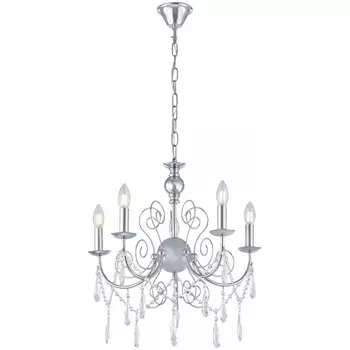Подвесная люстра Arte Milano AM345620 345620/5 CR подсвечник с подвесками