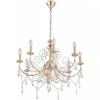 Подвесная люстра Arte Milano AM345620 345620/8 FGD подсвечник с подвесками