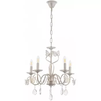 Подвесная люстра Arte Milano AM346179 346179/5 WT+G подсвечник с подвесками