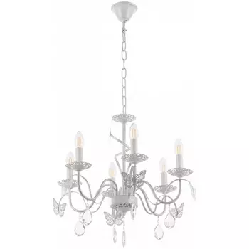 Подвесная люстра Arte Milano AM346179 346179/6 WT+G подсвечник с подвесками