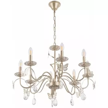 Подвесная люстра Arte Milano AM346179 346179/8 CG подсвечник с подвесками