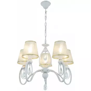 Подвесная люстра Arte Milano AM347203 347203/5 WT+G с подвесками