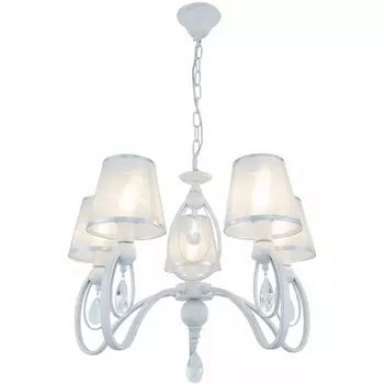 Подвесная люстра Arte Milano AM347203 347203/5 WT+SL с подвесками