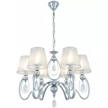 Подвесная люстра Arte Milano AM347203 347203/6 CR с подвесками