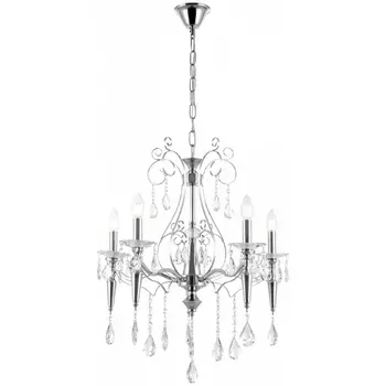 Подвесная люстра Arte Milano AM347710 347710/5 CR подсвечник с подвесками