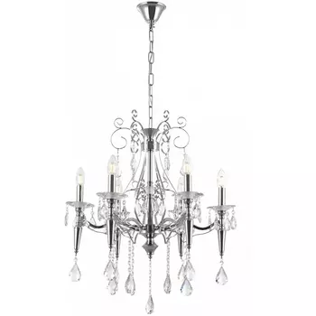 Подвесная люстра Arte Milano AM347710 347710/6 CR подсвечник с подвесками