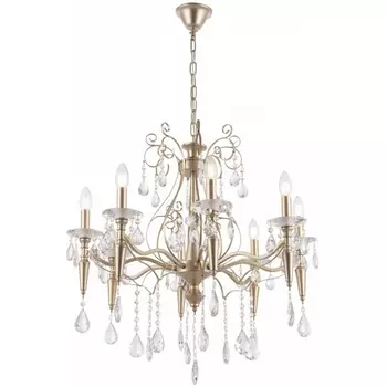 Подвесная люстра Arte Milano AM347710 347710/8 CG подсвечник с подвесками