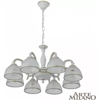 Подвесная люстра Arte Milano AM349737 349737/8 WT+G