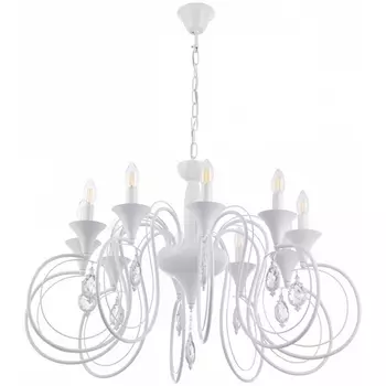 Подвесная люстра Arte Milano AM349920 349920/10 WT подсвечник с подвесками