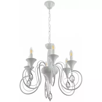 Подвесная люстра Arte Milano AM349920 349920/6 WT подсвечник с подвесками