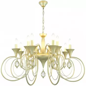 Подвесная люстра Arte Milano AM349920 349920/8-4 CG подсвечник с подвесками