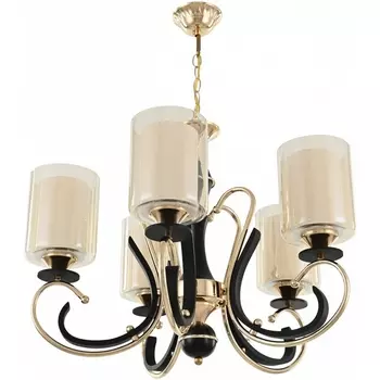 Подвесная люстра Arte Milano Florentia-2237 302237/5 Bk/Gd