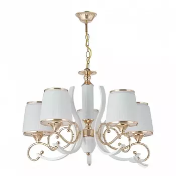 Подвесная люстра Arte Milano Florentia-3857 303857/5 Wh/Gd