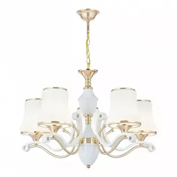 Подвесная люстра Arte Milano Florentia-3987 303987/5 Wh/Gd
