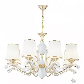 Подвесная люстра Arte Milano Florentia-3987 303987/8 Wh/Gd