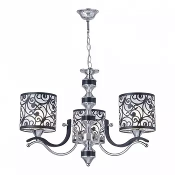 Подвесная люстра Arte Milano Florentia-4957 304957/3 Bk/Ni