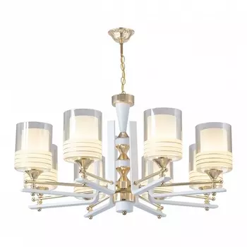Подвесная люстра Arte Milano Florentia-6087 306087/8 Wh/Gd