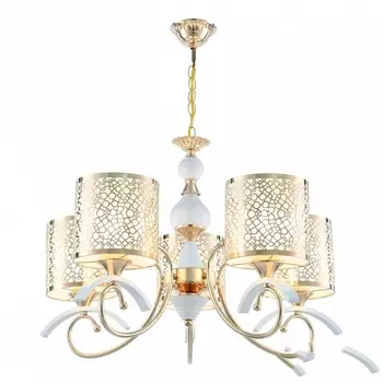 Подвесная люстра Arte Milano Florentia-9787 309787/5 Wh/Gd