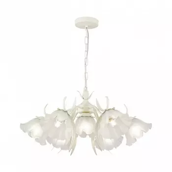 Подвесная люстра Arte Milano Napoli 316066/D680/7 IV с цветами