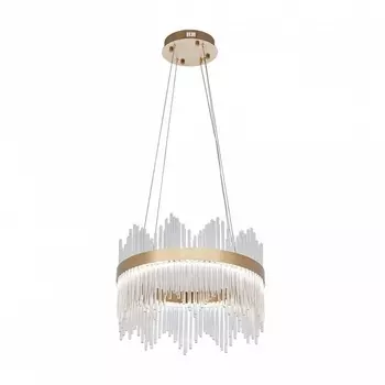 Подвесная люстра хрустальная с пультом LED Arte Milano Venezia 311033/D500 BS