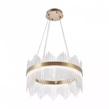 Подвесная люстра хрустальная с пультом LED Arte Milano Venezia 311033/D600 BS