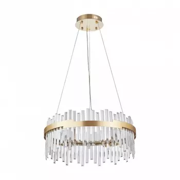 Подвесная люстра хрустальная с пультом LED Arte Milano Venezia 312011/D600 BS