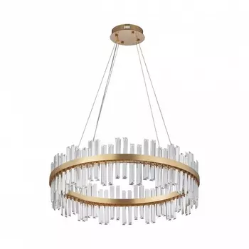 Подвесная люстра хрустальная с пультом LED Arte Milano Venezia 312033/D800 BS