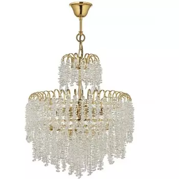 Подвесная люстра хрустальная Arti Lampadari Daverio E 1.5.50.105 G