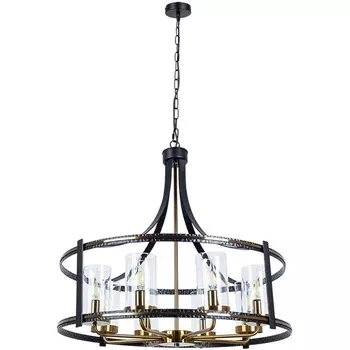 Подвесная люстра Artelamp Avior A7011SP-8BK