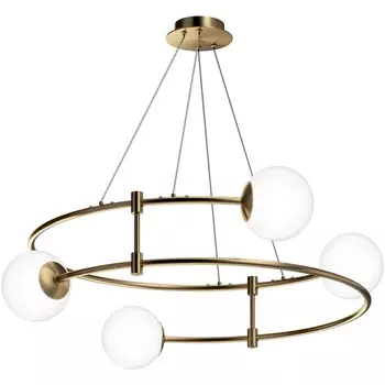 Подвесная люстра Maytoni Balance MOD317PL-04G шарики