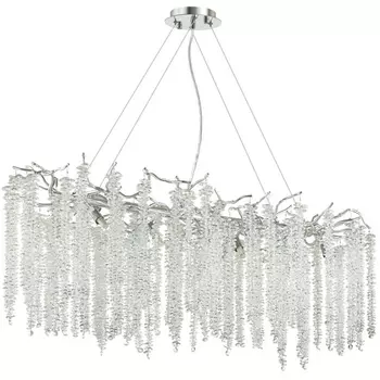 Подвесная люстра Odeon Light Banche 5004/12 форма ветки с подвесками