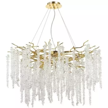 Подвесная люстра Odeon Light Banche 5005/14 форма ветки с подвесками