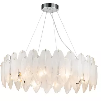 Подвесная люстра перо Favourite Beluta 3018-10P