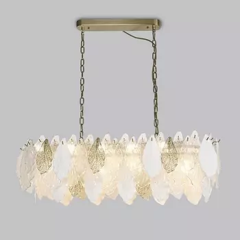 Подвесная люстра Bogate's Leaf 370 (Умный дом, Алиса, WiFi, голосовое управление)