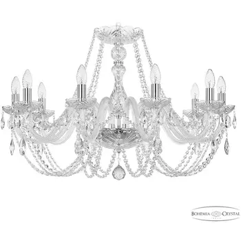 Подвесная люстра Bohemia 101 101/10/300 Ni подсвечник с подвесками