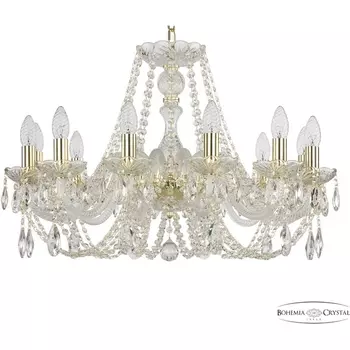 Подвесная люстра Bohemia 101 101/12/240 G подсвечник с подвесками