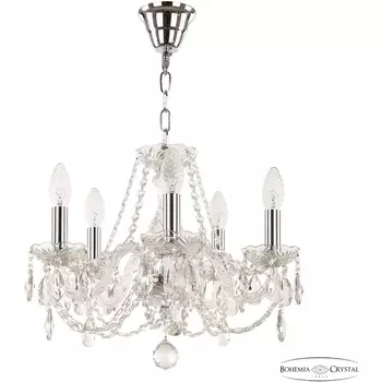 Подвесная люстра Bohemia 101 101/5/141 Ni подсвечник с подвесками