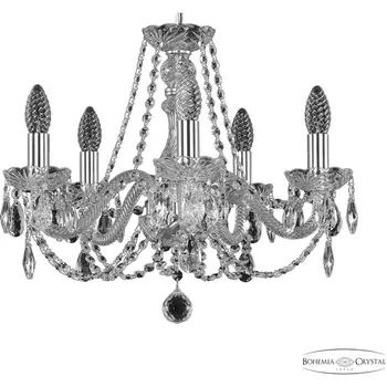 Подвесная люстра Bohemia 101 101/5/165 Ni подсвечник с подвесками