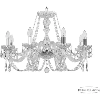 Подвесная люстра Bohemia 101 101/8/240 Ni подсвечник с подвесками