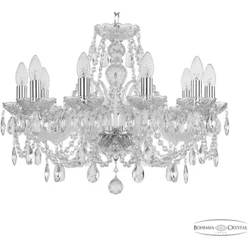 Подвесная люстра Bohemia 105 105/10/195 Ni подсвечник с подвесками