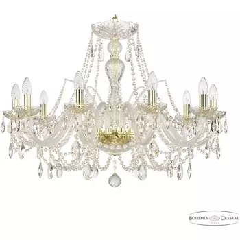 Подвесная люстра Bohemia 105 105/10/300 G подсвечник с подвесками